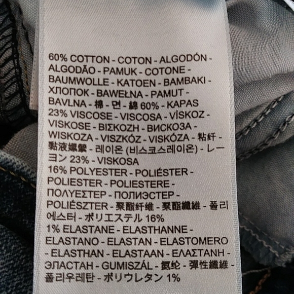 Levi's Mid-Rise Skinny Jeans Blue 6M - Picture 5 of 16